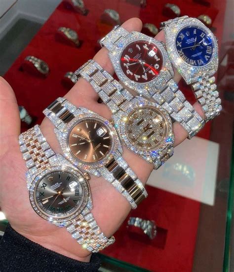 iced out fake watch|real iced out watches cheap.